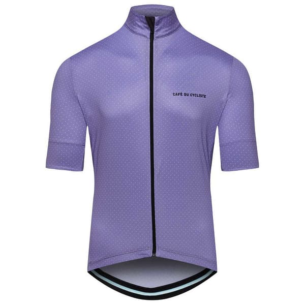 CafÉ Du Cycliste Fleurette Lyhythihainen Pyöräilypaita Violetti 2XL Mies