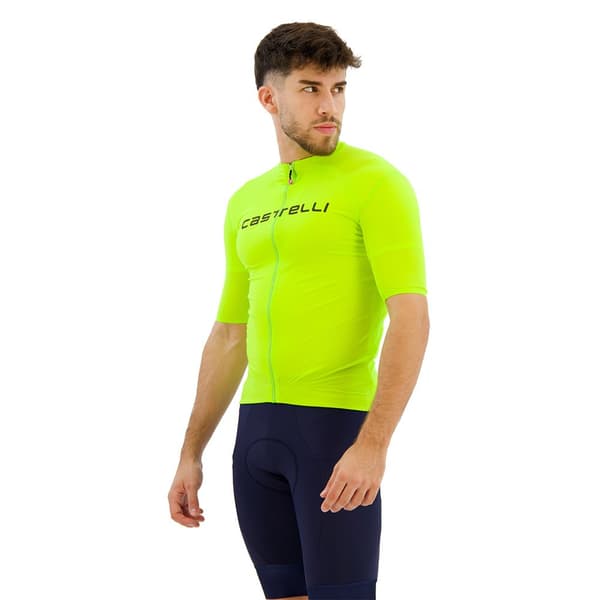 Castelli Prologo Lite Kortærmet Trøje Gul S Mand