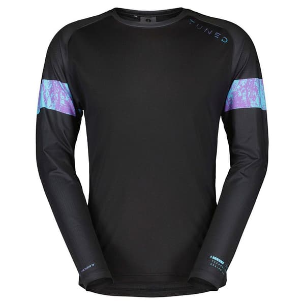 Scott Trail Tuned Pitkähihainen Trikoo Musta XL Mies