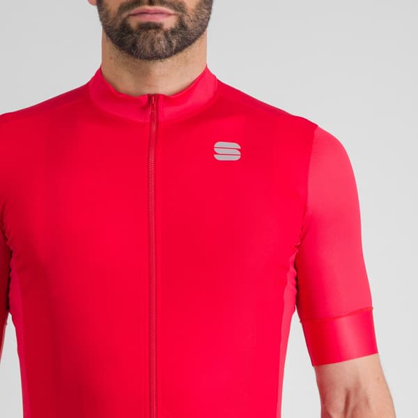 Sportful Srk Korta ärmar Cykeltröja Röd XL Man