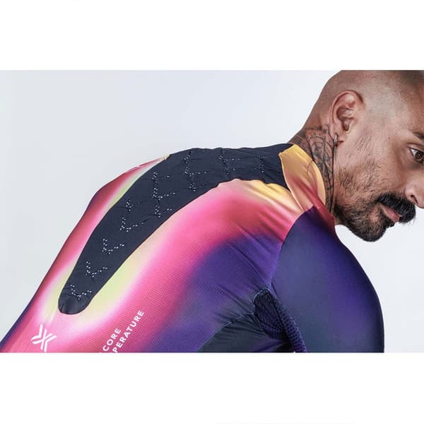 X-bionic Corefusion Aero Kortærmet Trøje Lilla 2XL Mand