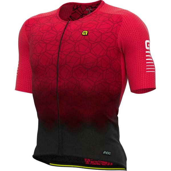 Ale Velocity Korta ärmar Cykeltröja Röd L Man