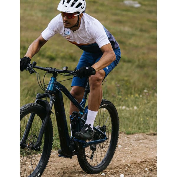 Bicycle Line Dolomiti Kortsærmet Enduro-trøje Hvid,Blå XL Mand