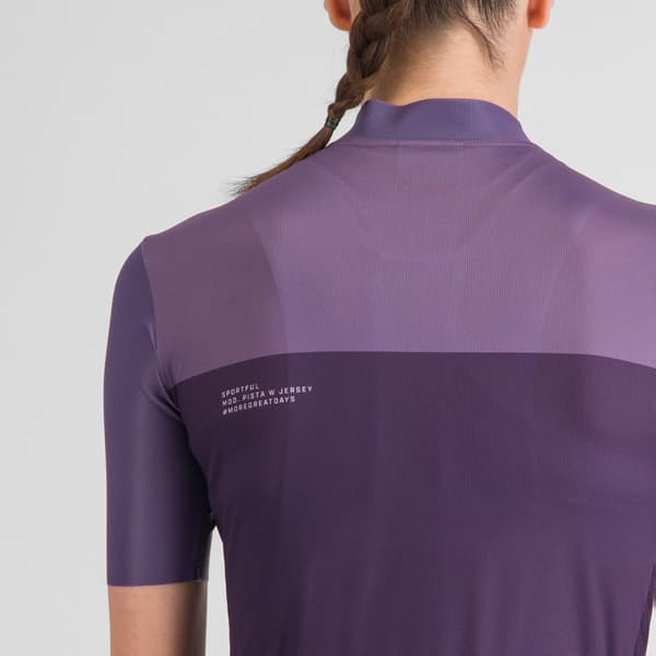 Sportful Pista Lyhythihainen Pyöräilypaita Violetti S Nainen