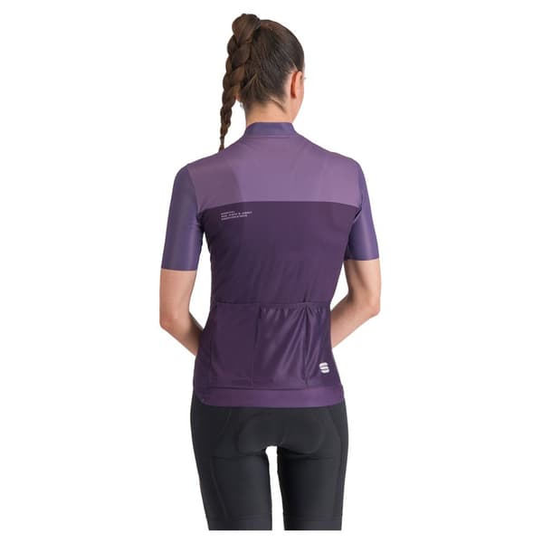 Sportful Pista Lyhythihainen Pyöräilypaita Violetti S Nainen