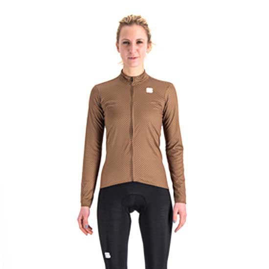 Sportful Bodyfit Pro Thermal Langærmet Trøje Brun M Kvinde