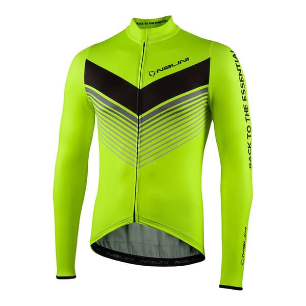 Nalini Fit Pitkähihainen Trikoo Keltainen S Mies