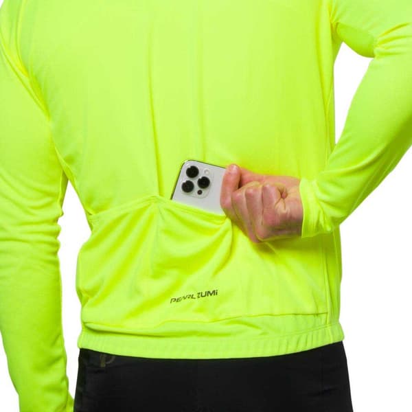 Pearl Izumi Quest Langærmet Trøje Gul M Mand