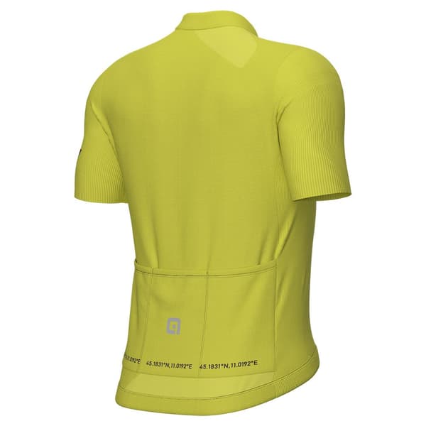 Ale Pr-e Follow Me Korta ärmar Cykeltröja Gul L Man