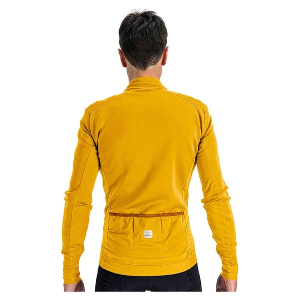 Sportful Monocrome Thermal Langærmet Trøje Gul L Mand