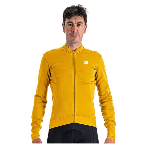 Sportful Monocrome Thermal Langærmet Trøje Gul L Mand