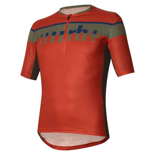 Rh+ Mtb Korta ärmar Cykeltröja Orange L Man