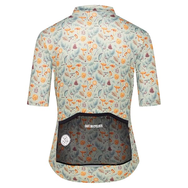 CafÉ Du Cycliste Fleurette V2 Lyhythihainen Pyöräilypaita Beige L Mies