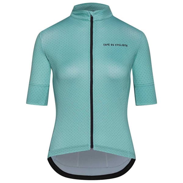 CafÉ Du Cycliste Fleurette Lyhythihainen Pyöräilypaita Sininen L Nainen