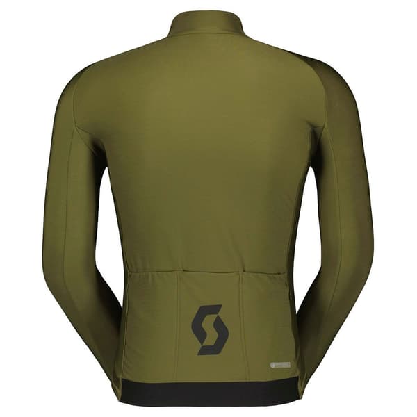Scott Rc Pro Warm Langærmet Trøje Grøn XL Mand