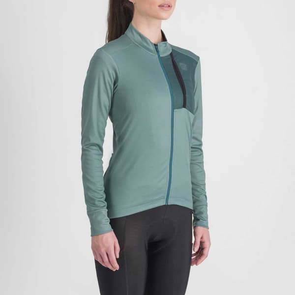 Sportful Supergiara Thermal Långärmad Trikå Grönt L Kvinna