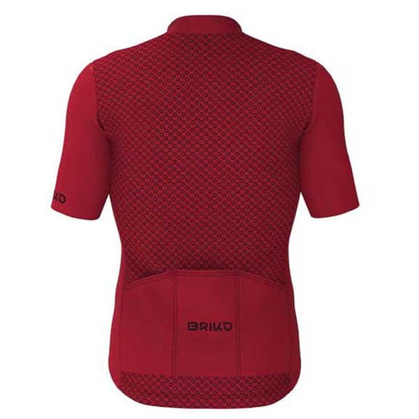 Briko Over Korta ärmar Cykeltröja Röd S Man