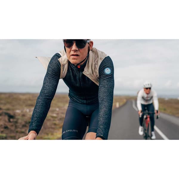 CafÉ Du Cycliste Marguerite Langærmet Trøje  M Mand