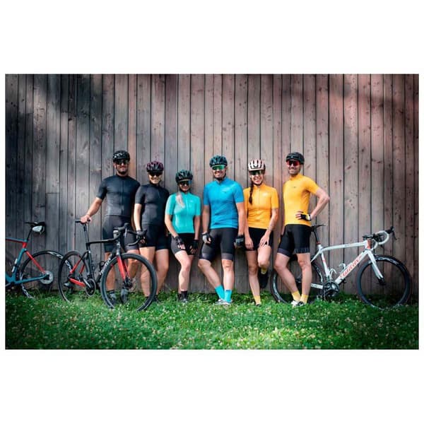 Force Pure Korta ärmar Cykeltröja Svart L Man