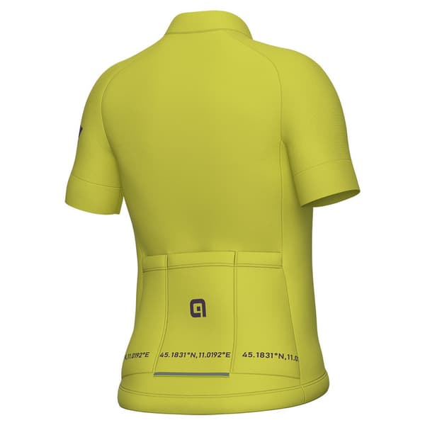 Ale Follow Me Korta ärmar Cykeltröja Gul 14 Years Pojke