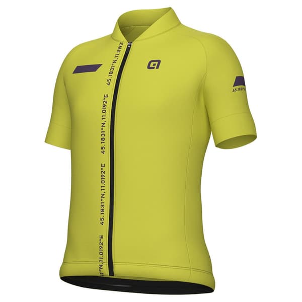 Ale Follow Me Korta ärmar Cykeltröja Gul 14 Years Pojke