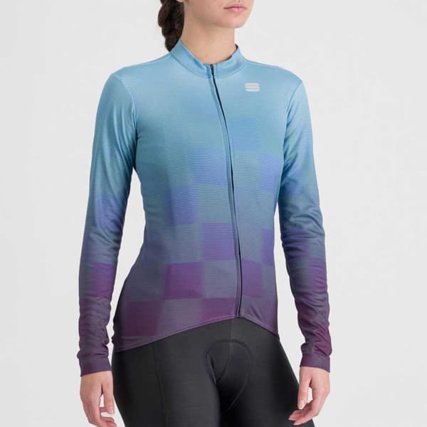 Sportful Rocket Thermal Langærmet Trøje Blå,Lilla M Kvinde