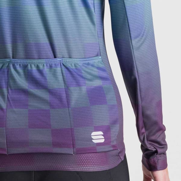Sportful Rocket Thermal Langærmet Trøje Blå,Lilla M Kvinde