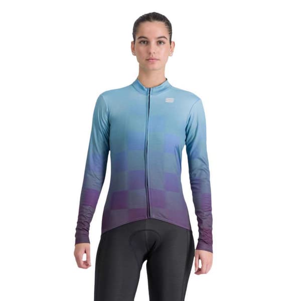 Sportful Rocket Thermal Langærmet Trøje Blå,Lilla M Kvinde
