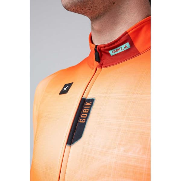 Gobik Hyder Långärmad Trikå Orange S Man