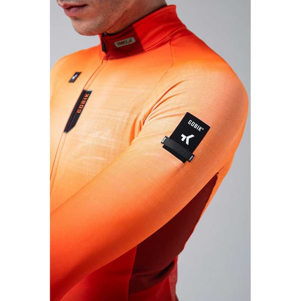 Gobik Hyder Långärmad Trikå Orange S Man