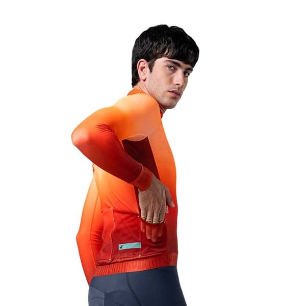 Gobik Hyder Långärmad Trikå Orange S Man