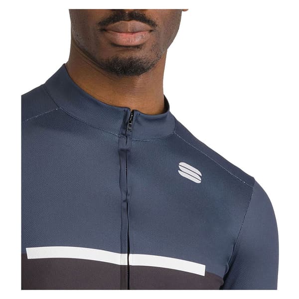 Sportful Pista Thermal Långärmad Trikå Blå S Man