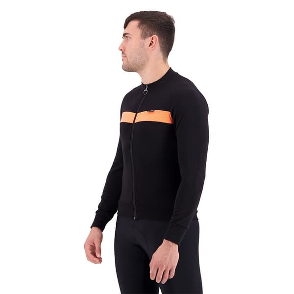 Santini Adapt Wool Thermal Långärmad Trikå Svart 3XL Man