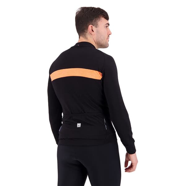 Santini Adapt Wool Thermal Långärmad Trikå Svart 3XL Man
