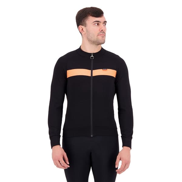 Santini Adapt Wool Thermal Långärmad Trikå Svart 3XL Man