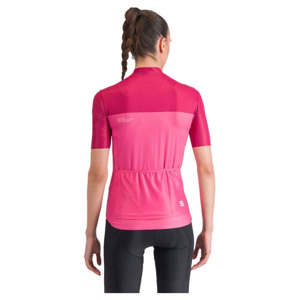 Sportful Pista Kortærmet Trøje Rosa S Kvinde