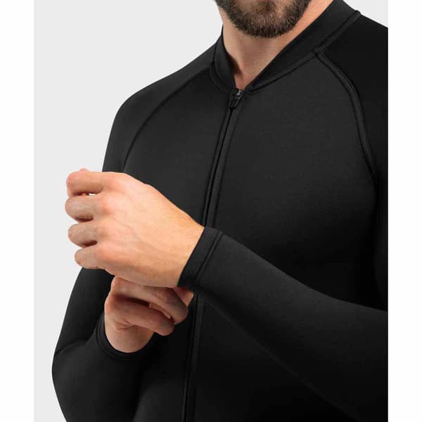 Siroko Core Greylock Langærmet Trøje Sort 2XL Mand