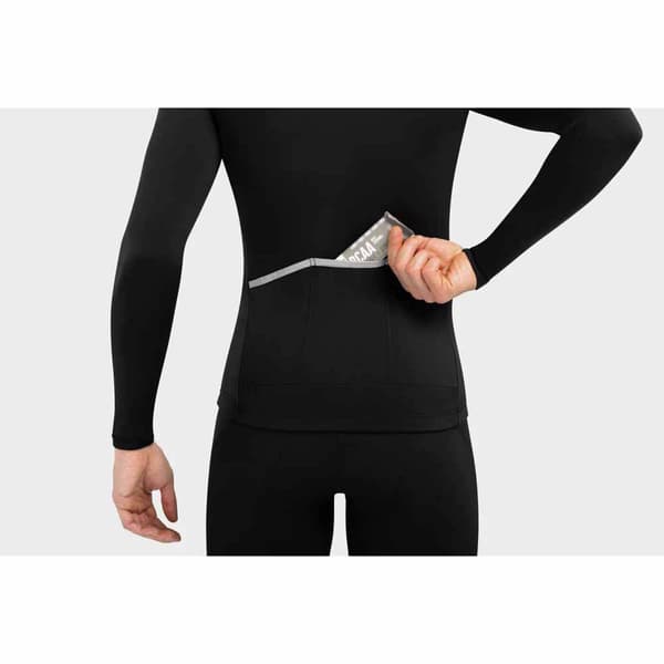 Siroko Core Greylock Langærmet Trøje Sort 2XL Mand