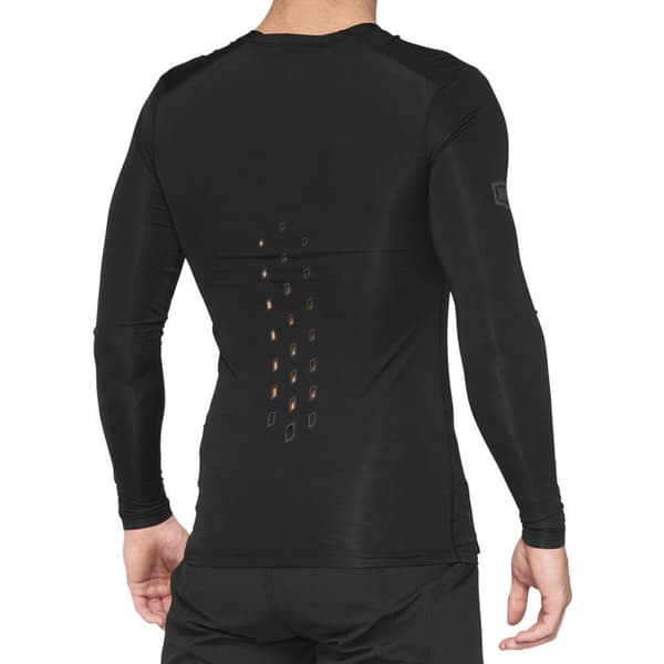 100percent R-core Concept Långärmad Endurotröja Svart XL Man