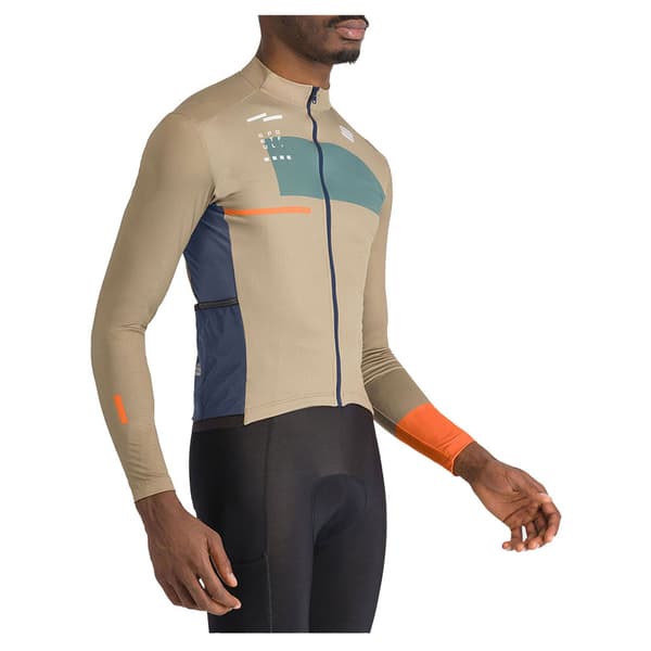 Sportful Breakout Supergiara Thermal Langærmet Trøje Beige S Mand