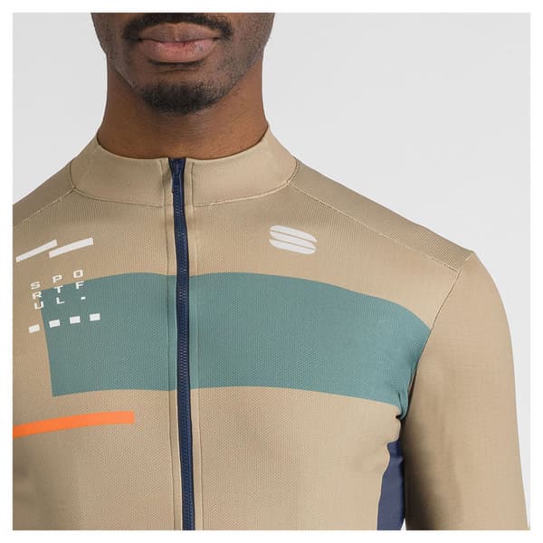 Sportful Breakout Supergiara Thermal Langærmet Trøje Beige S Mand