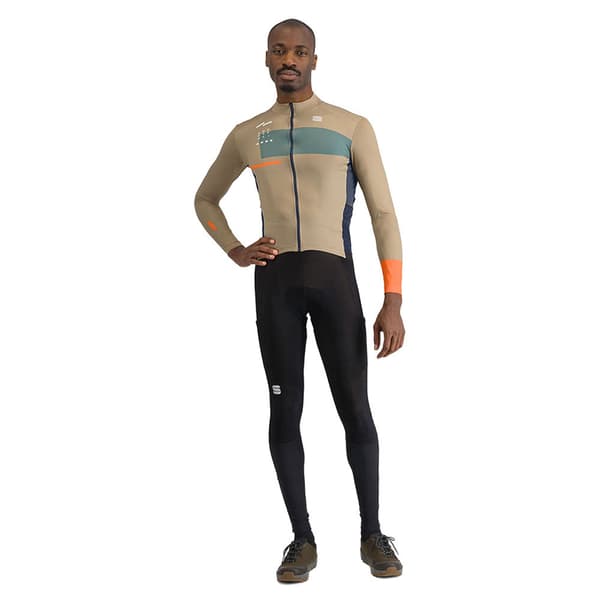 Sportful Breakout Supergiara Thermal Langærmet Trøje Beige S Mand