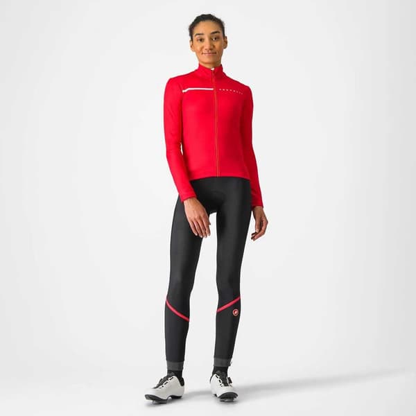 Castelli Sinergia 2 Långärmad Trikå Röd M Kvinna