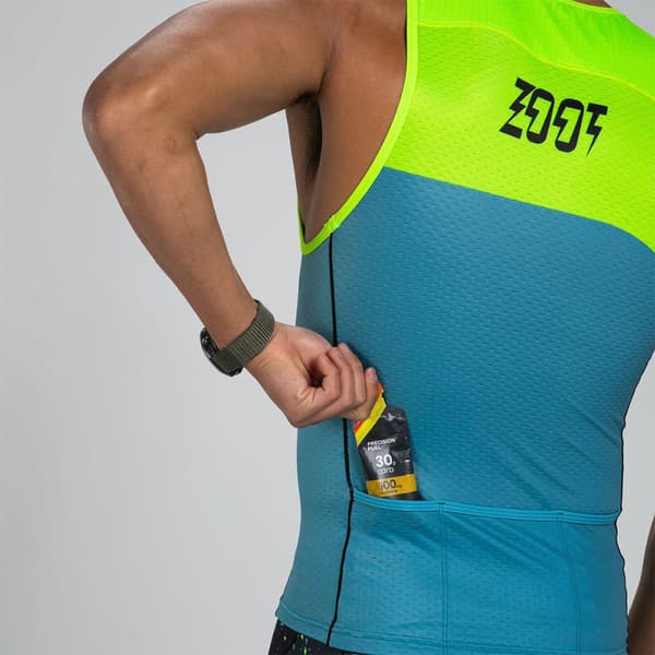 Zoot Ltd Ttri Tank Ærmeløs Cykeltrøje Blå L Mand