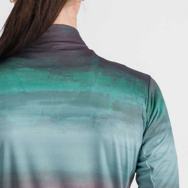 Sportful Flow Supergiara Thermal Langærmet Trøje Grøn S Kvinde