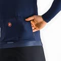 Pikkukuva 5 / 6: Castelli Espresso Thermal Pitkähihainen Trikoo Sininen L Mies
