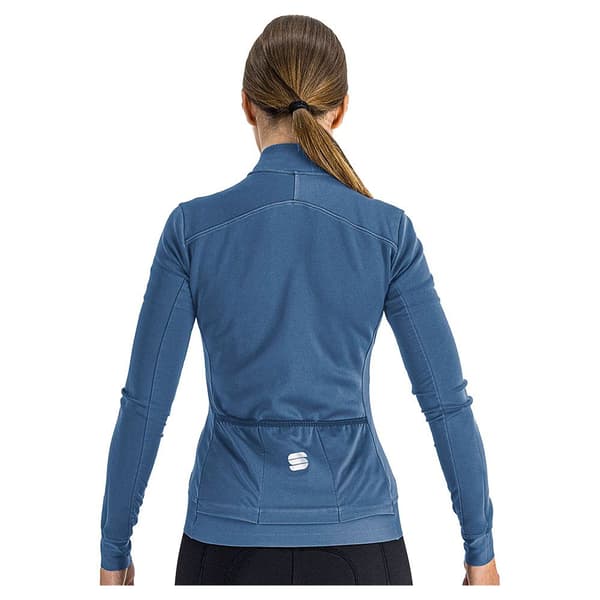 Sportful Monocrom Thermal Långärmad Trikå Blå XL Kvinna