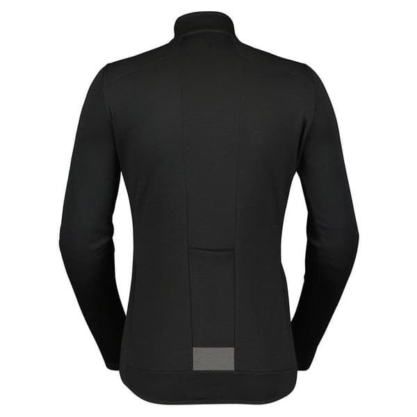 Scott Gravel Warm Merino Långärmad Trikå Svart M Man