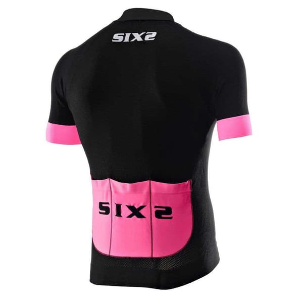 Sixs Bike3 Stripes Kortærmet Trøje Sort L Mand
