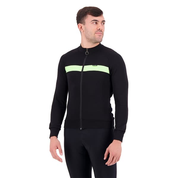 Santini Adapt Wool Thermal Langærmet Trøje Sort 4XL Mand